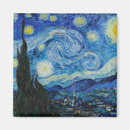 Imã Vincent Van Gogh Na Noite Estrelada
