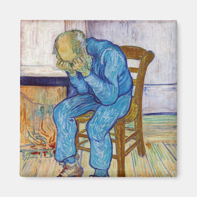 Imã Vincent van Gogh - Na Porta da Eternidade (Frente)