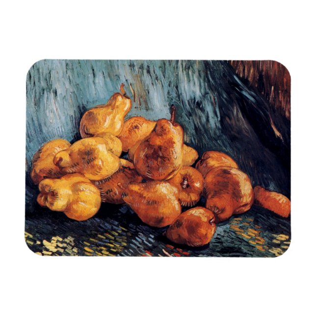 Ímã Vincent Van Gogh - Natureza-Morta com Peras Arte F (Horizontal)