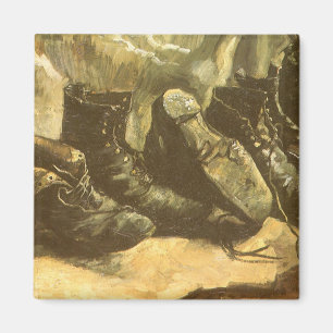 Imã Vincent van Gogh - Natureza Morta Três Pares de Sa