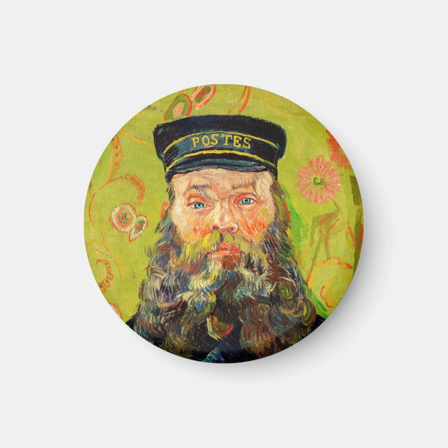 Imã Vincent Van Gogh O Carteiro Joseph Roulin (Frente)