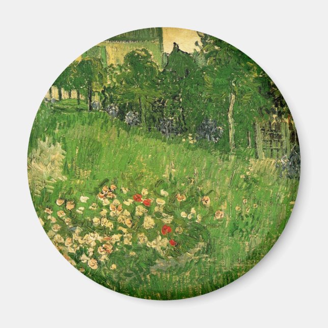 Imã Vincent van Gogh - O Jardim de Daubigny (Frente)