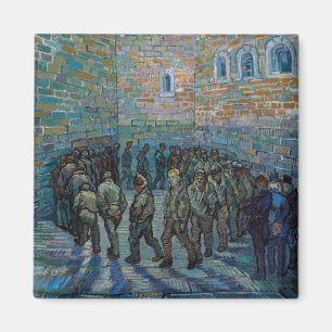Imã Vincent van Gogh - O Pátio da Prisão