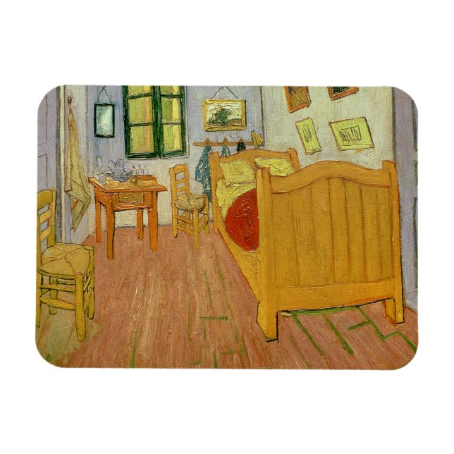 Ímã Vincent van Gogh | O Quarto, 1888 (Horizontal)