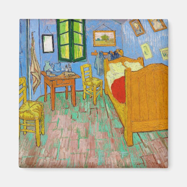 Imã Vincent Van Gogh O Quarto de Arles (Frente)