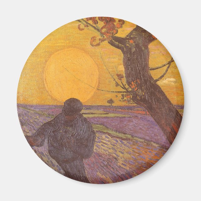 Imã Vincent van Gogh - O Semeador (Frente)