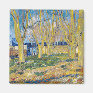 Imã Vincent van Gogh - O Trem Azul