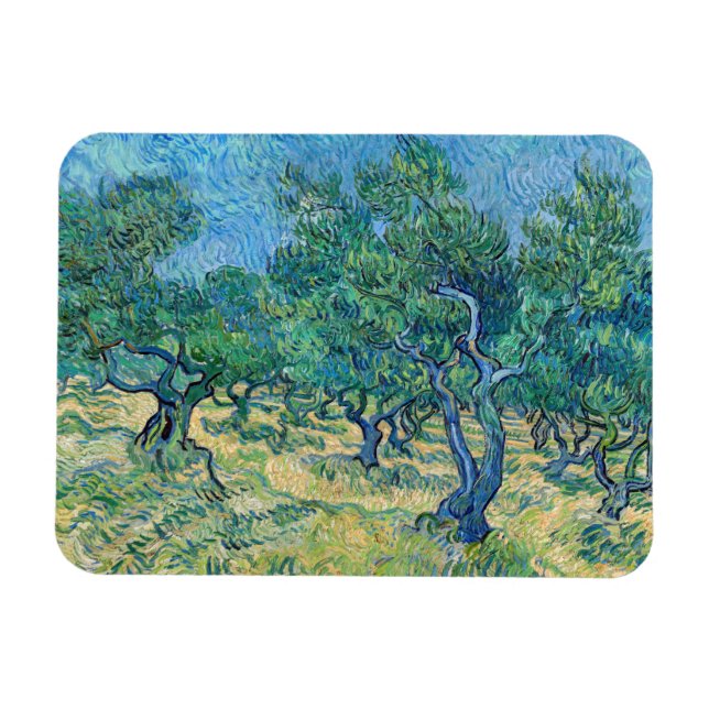 Ímã Vincent van Gogh - Olive Grove (Horizontal)