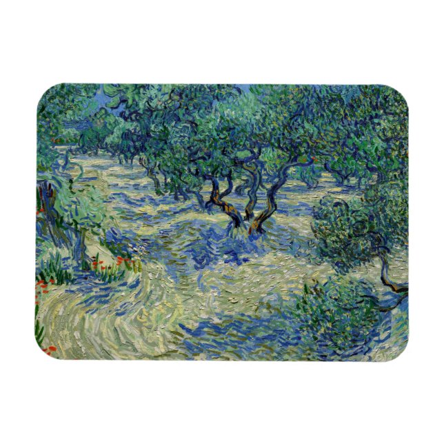 Ímã Vincent van Gogh - Olive Orchard (Horizontal)