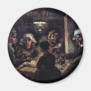 Imã Vincent Van Gogh - Os Comedores de Batata Arte Fin