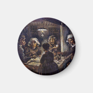 Imã Vincent Van Gogh Os Comedores de Batata Arte Fino