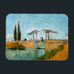 Ímã Vincent van Gogh - Ponte Langlois em Arles #3<br><div class="desc">Ponte Langlois em Arles - Vincent van Gogh, Oil on Canvas, 1888, Arles</div>