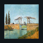 Imã Vincent van Gogh - Ponte Langlois em Arles #3<br><div class="desc">Ponte Langlois em Arles - Vincent van Gogh, Oil on Canvas, 1888, Arles</div>