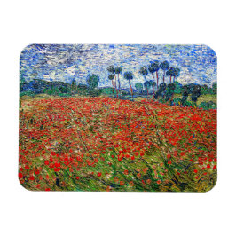 Ímã Vincent van Gogh - Poppy Field