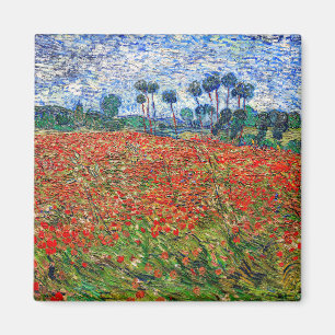 Imã Vincent van Gogh - Poppy Field