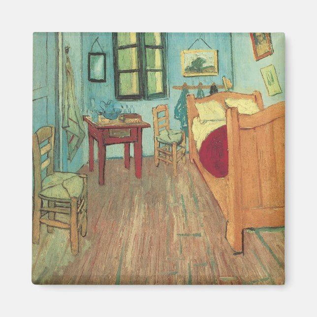 Imã Vincent van Gogh - Quarto de Vincent em Arles (Frente)