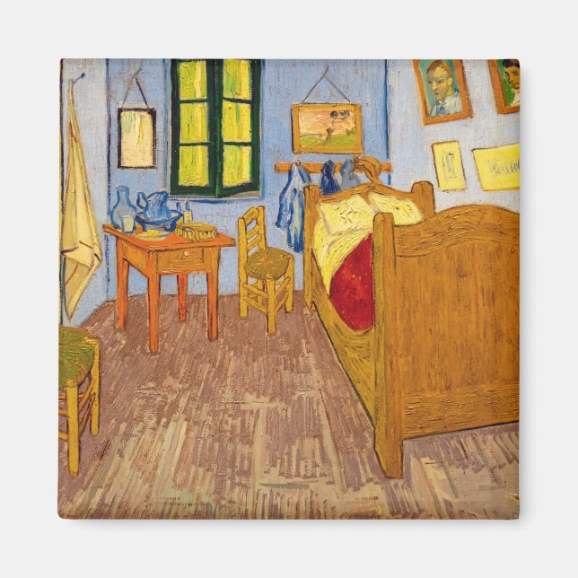 Imã Vincent van Gogh - Quarto de Vincent em Arles (Frente)