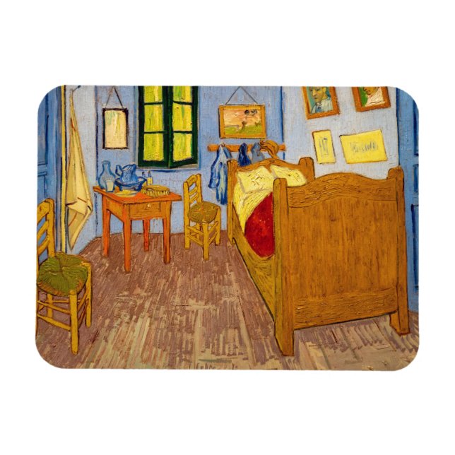 Ímã Vincent van Gogh - Quarto de Vincent em Arles (Horizontal)