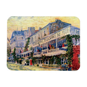 Ímã Vincent Van Gogh - Restaurant De La Sirene