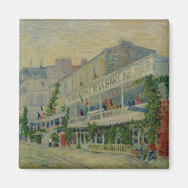Imã Vincent van Gogh | Restaurante da Sirene (Frente)