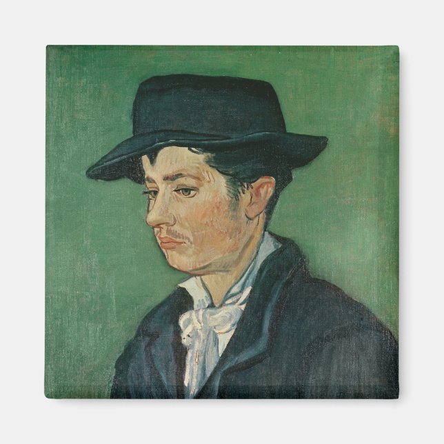 Imã Vincent van Gogh | Retrato de Armand Roulin, 1888 (Frente)