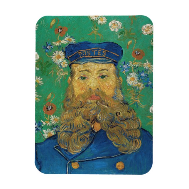 Ímã Vincent Van Gogh - Retrato do carteiro Joseph (Vertical)