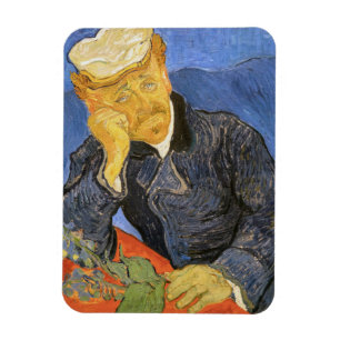 Ímã Vincent Van Gogh - Retrato do Doutor Paul Gachet