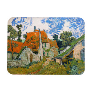 Ímã Vincent van Gogh - Rua em Auvers-sur-Oise