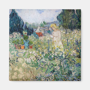 Imã Vincent van Gogh - Srta. Gachet em seu jardim