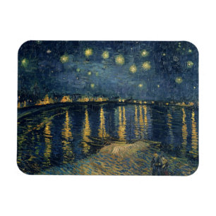 Ímã Vincent van Gogh   Starry Night Over the Rhone