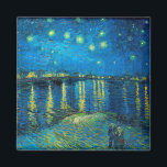 Imã Vincent Van Gogh Starry Night Sobre O Ródano<br><div class="desc">Vincent Van Gogh Starry Night Sobre O Magneta Rhone</div>