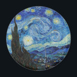 Imã Vincent Van Gogh Starry Night Vintage Fine Art<br><div class="desc">Vincent Van Gogh Starry Night Vintage Magnet</div>