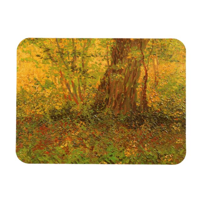 Ímã Vincent van Gogh - Sub-bosque (Horizontal)