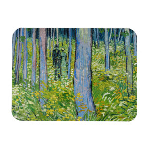 Ímã Vincent van Gogh - Sub-bosque com Duas Figuras