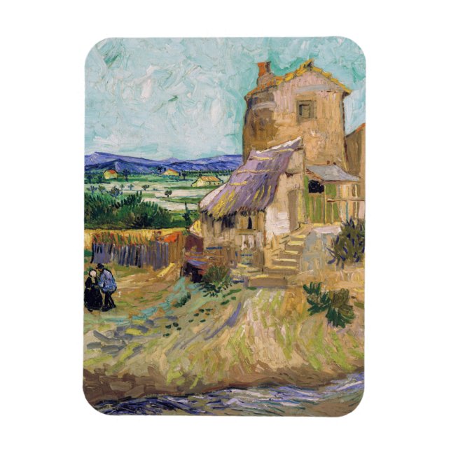 Ímã Vincent van Gogh - The Old Mill (Vertical)