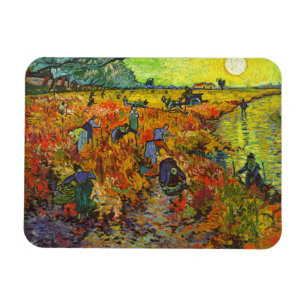 Ímã Vincent van Gogh - The Red Vineyards