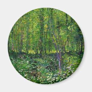 Imã Vincent Van Gogh Trees E Subcrescimento