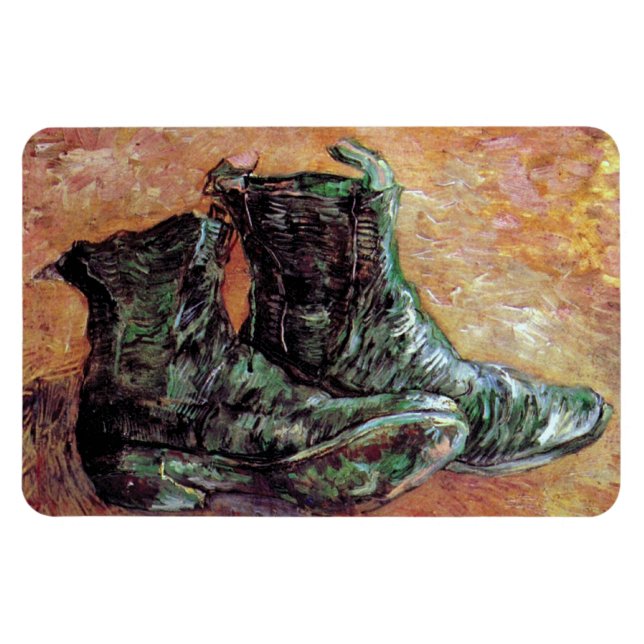 Ímã Vincent Van Gogh - Um Par de Sapatos (Horizontal)