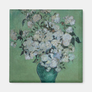 Imã Vincent van Gogh um vaso dos rosas, 1890