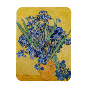 Ímã Vincent van Gogh - Vaso com Íris