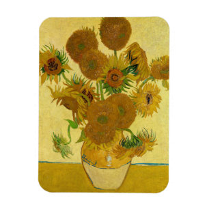 Ímã Vincent van Gogh - Vaso com Quinze Girassóis