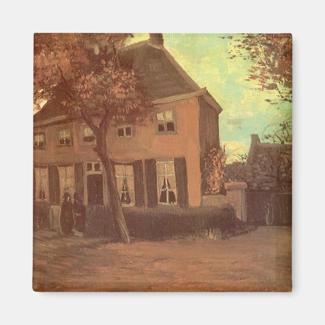 Imã Vincent van Gogh - Vicarage em Nuenen (Frente)