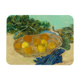 Ímã Vincent Van Gogh Vida Estática de Laranjas e Lim