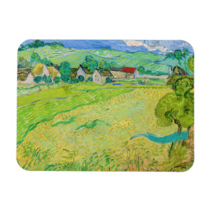 Ímã Vincent van Gogh - Vista de Vessenots perto de Auv