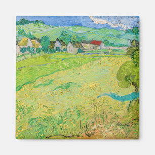 Imã Vincent van Gogh - Vista dos navios perto de Auver