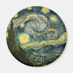 Imã Vincent van Gogh's The Starry Night (1889)