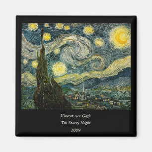 Imã Vincent van Gogh's The Starry Night (1889)