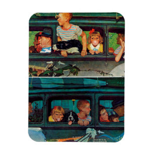 Ímã Vinda e ir por Norman Rockwell