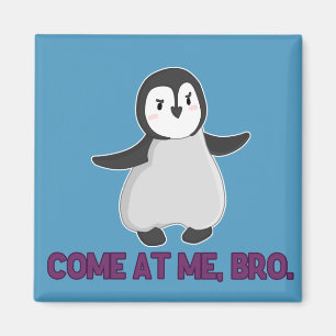 Imã Vindo em mim, ímã do pinguim de Bro