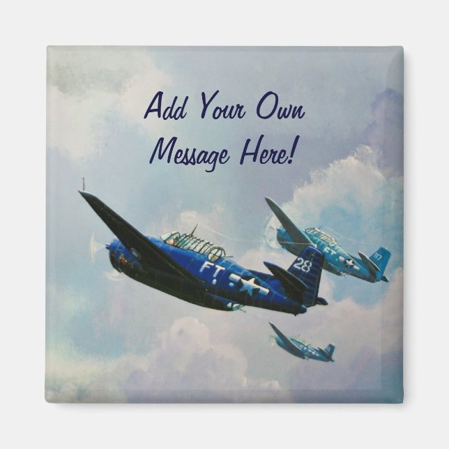 Imã Vingadores Voadores (Frente)